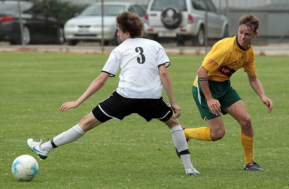 3 - M. Wise (Para Hills)8 - Troy Rutter (Cumberland United - he passed the ball past Wise)