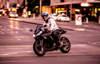 adelaide, King William Street, Motorcycle, South Australia